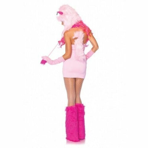 Leg Avenue Pink Puff Monster - Fancy Dress Ups