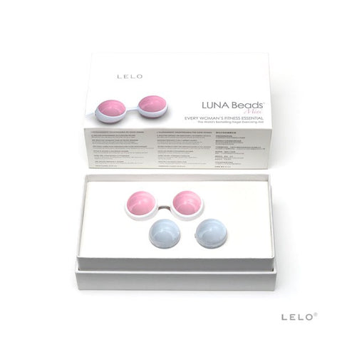 Lelo Luna Beads Mini Kegel Exerciser Balls - Love Eggs and Kegel Exercisers