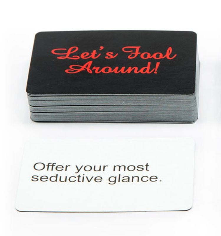 Let's Fool Around Card Game - Sex Games, Coupons and Tricks