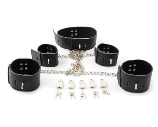 Licks & Lashes Restraint Kit - Cuffs and Restraints