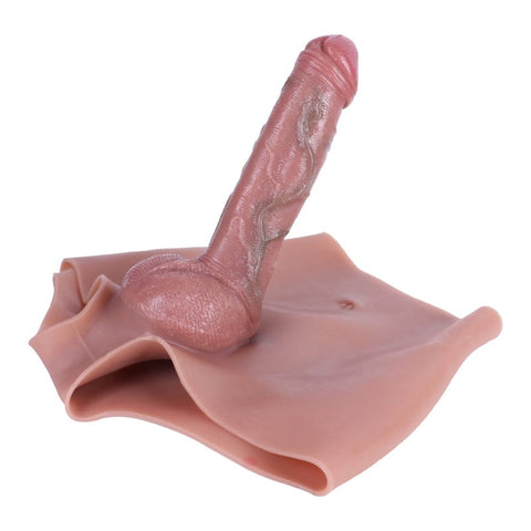 Realistic Penis Sleeve Enlarger Strapon Pants by BDStyle
