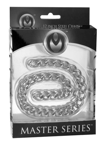 Linkage 12 inch Steel Connector Chain - Breast and Nipple Toys