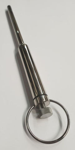 Loretta Vibrating Steel Urethral Wand - Penis Plugs