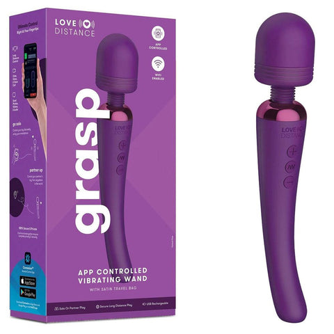 Love Distance GRASP Wand - Elevate Your Intimate Moments - Personal Massagers