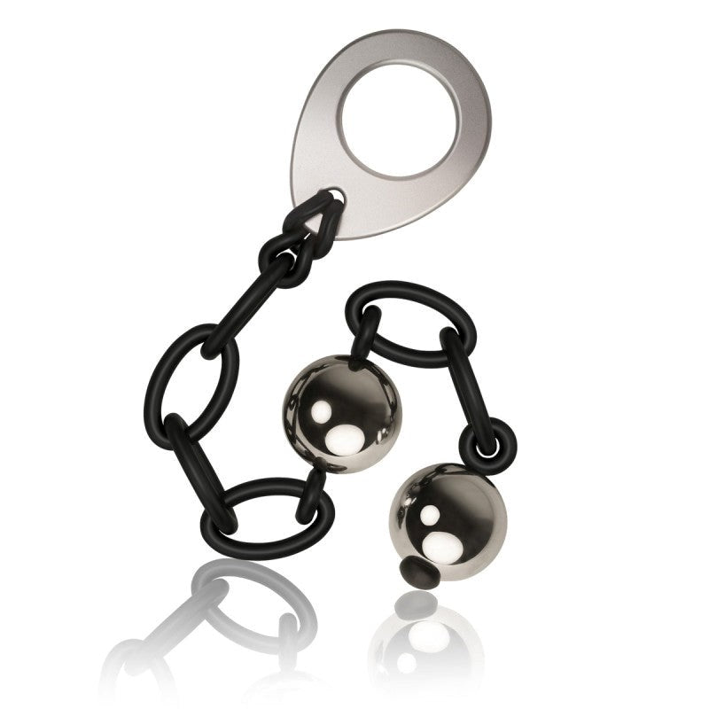 Love in Chains Black - - Anal Beads and Balls