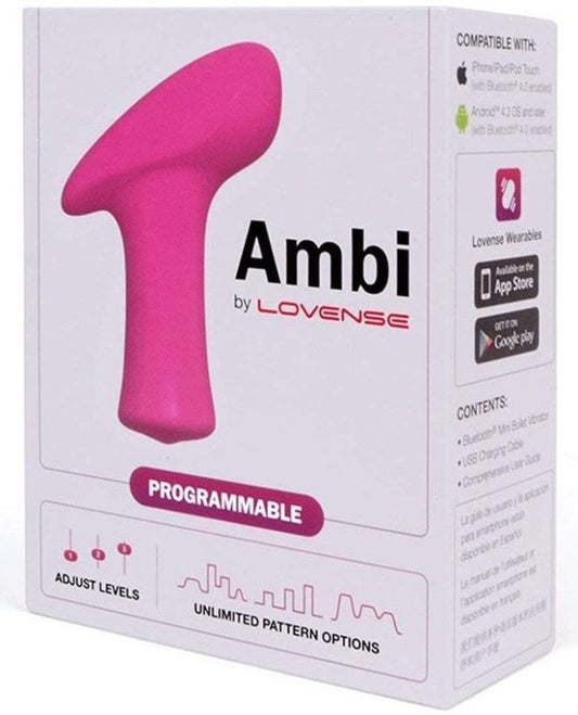 Lovense Ambi Mobile App Controlled Small Bullet Vibrator - Remote Control Vibrators
