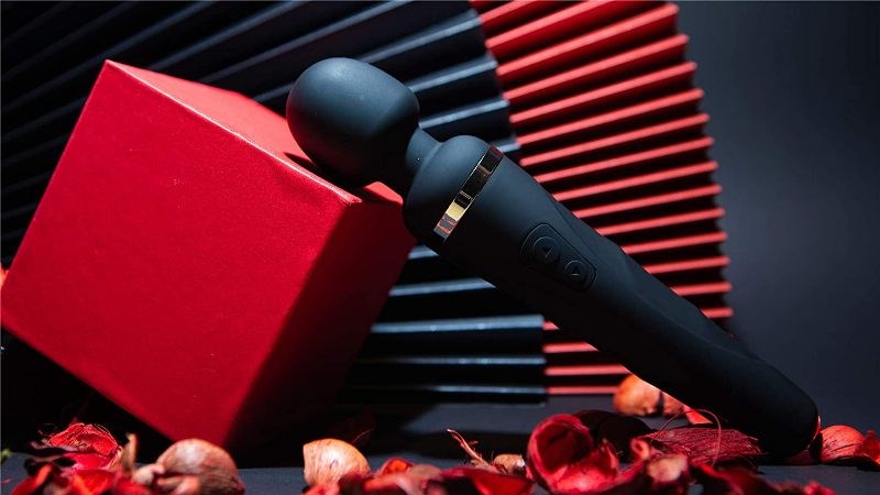 Lovense Domi 2 App Controlled Body Wand Vibrator - - Remote Control Vibrators