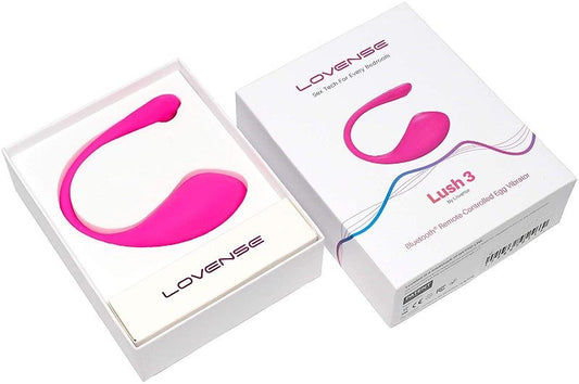 Lovense Lush 3 Bluetooth Remote Control Egg Vibrator - Remote Control Vibrators