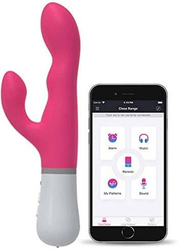 Lovense Nora Bluetooth Compatible Rabbit Vibrator - - Rabbit Vibrators