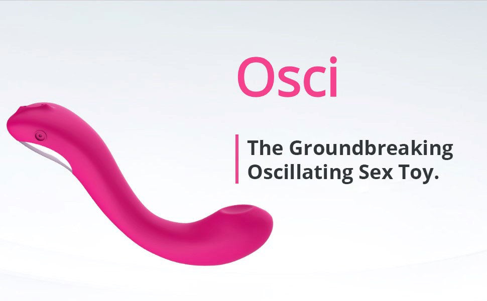Lovense Osci 2 App Controlled Rechargeable G Spot Vibrator - - Remote Control Vibrators