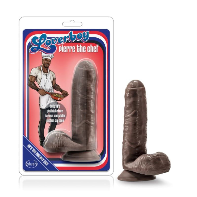 Loverboy Pierre The Chef - Chocolate - - Realistic Dildos