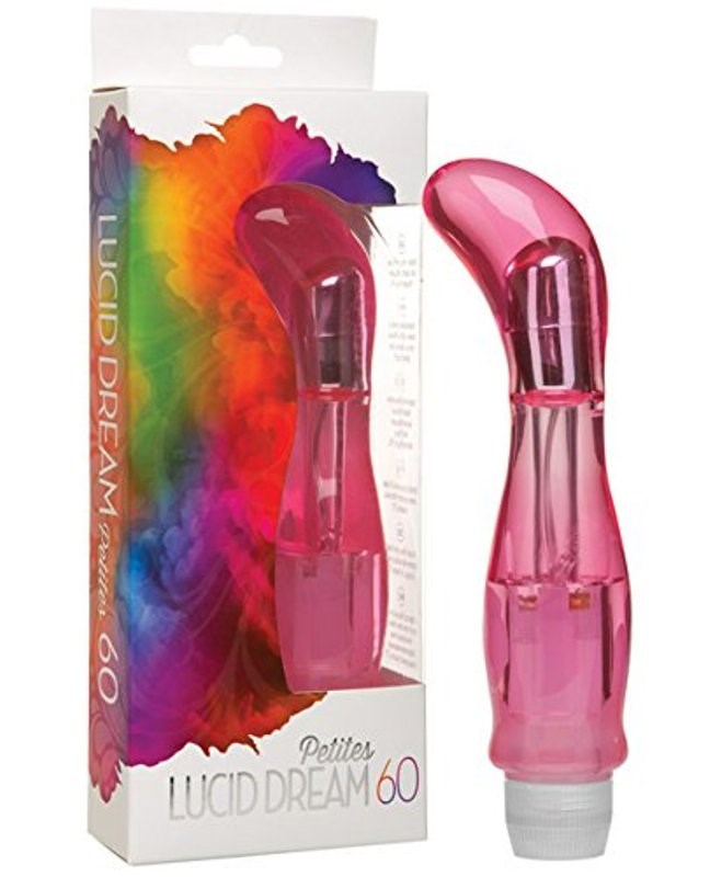 Doc Johnson Lucid Dream Petites No 60 G Spot Vibrator Pink - G-Spot Vibrators