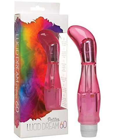 Doc Johnson Lucid Dream Petites No 60 G Spot Vibrator Pink - G-Spot Vibrators