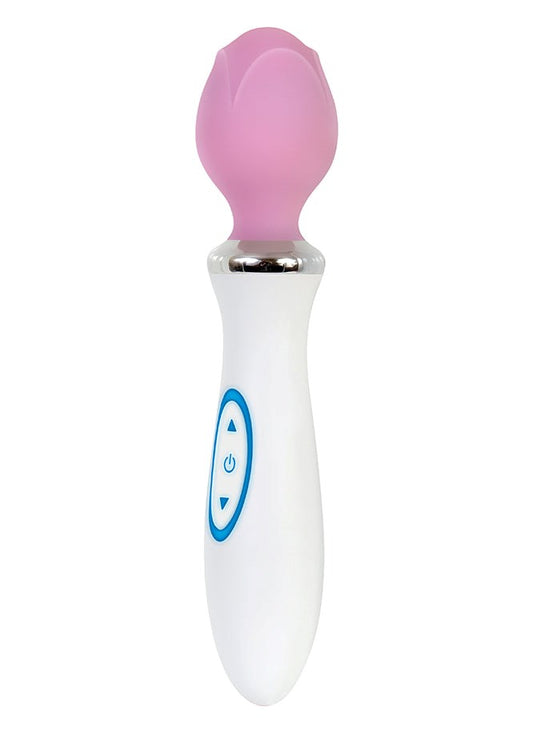Luminous Love Bud Rechargeable Vibrating Body Wand - Waterproof Vibrators