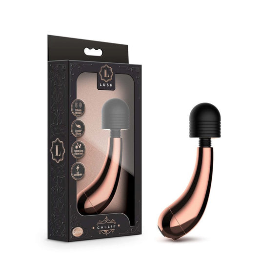 Lush Callie - Compact USB Rechargeable Pleasure Wand - Body Wands