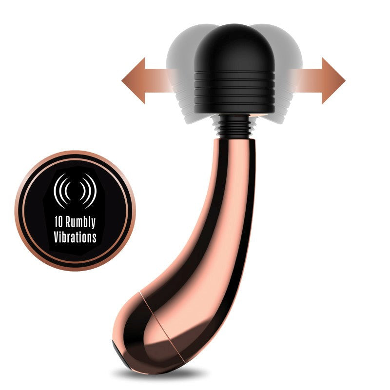 Lush Callie - Compact USB Rechargeable Pleasure Wand - Body Wands