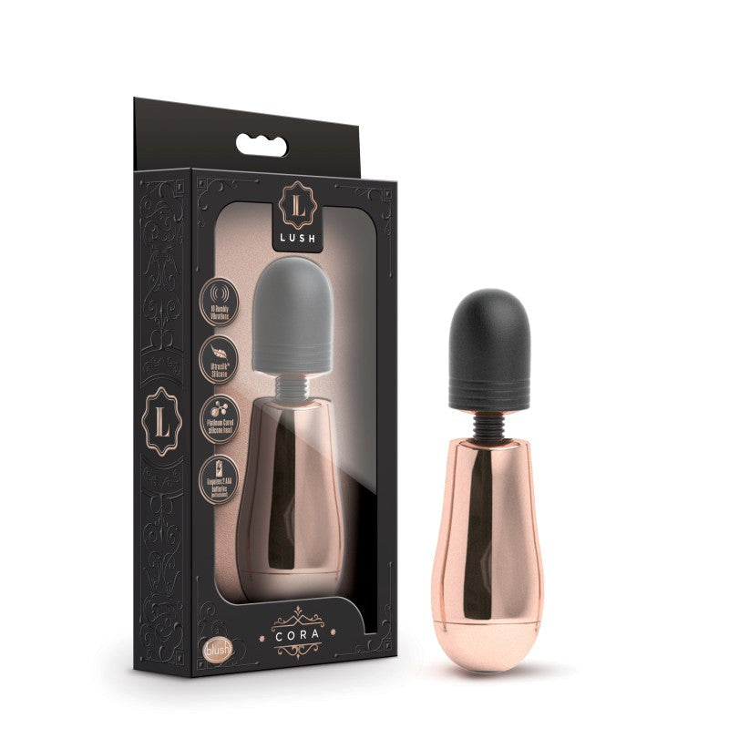 Lush Cora - Pleasure-Enhancing Rose Gold Mini Wand - Body Wands
