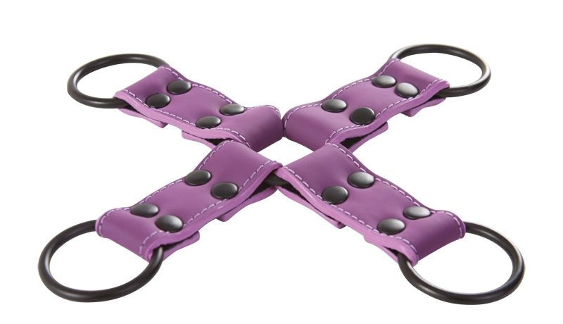 Lust Bondage Hogtie Purple - - Cuffs And Restraints