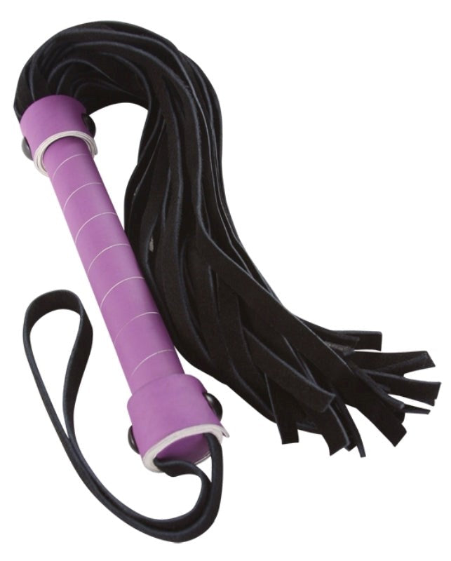 Lust Bondage Whip Purple - - Whips And Crops