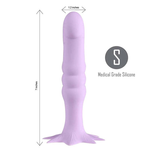Maia DAZEY 420 Silicone Dildo - Purple - Non-Realistic Dildos