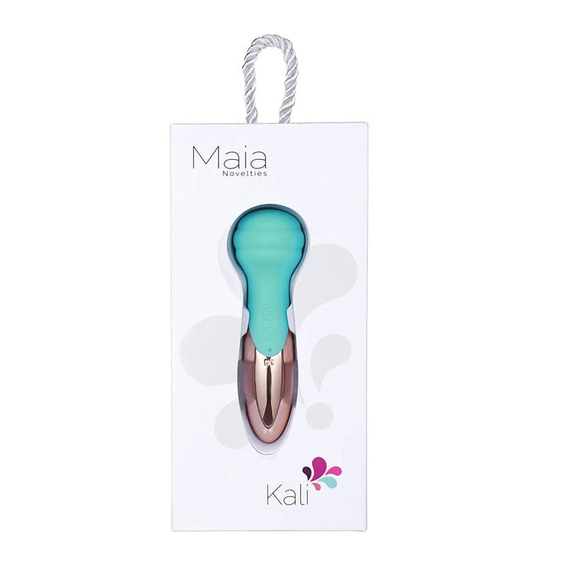 Maia Kali Mini Wand - Dual Motors, 15 Functions, Waterproof for On-the-Go Ecstasy - Body Wands