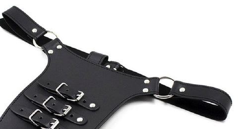 Male Chastity Harness with Penile Straps - Ball and Cock Toys