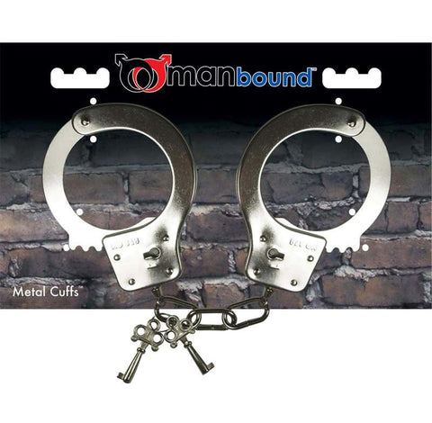 Manbound Metal Handcuffs - Cuffs and Restraints
