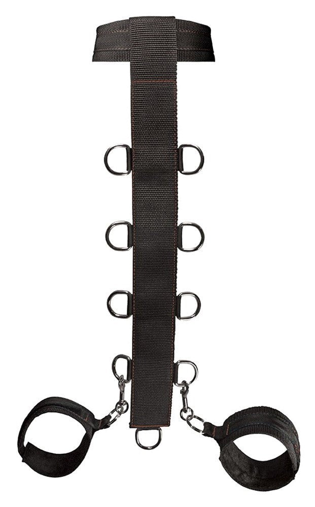 Manbound Neck and Wrist Restraint - - Cuffs And Restraints