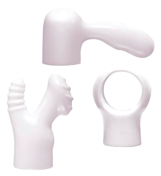 Pipedream Mini-Mini Wanachi Body Wand Attachments - - Personal Massagers