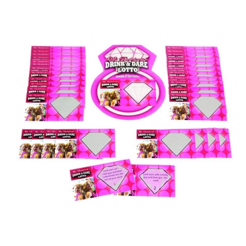 Bachelorette's Exciting Drink and Dare Lotto by Little Genie - Party Gifts and Novelties