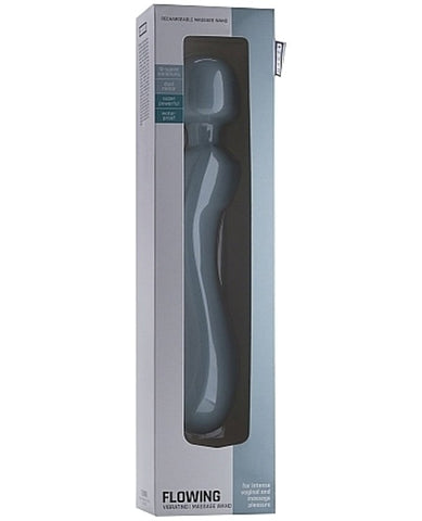 Mjuze Flowing Vibrating Silicone Massager - Dual Motors, 10 Speeds - Waterproof Vibrators