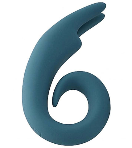 Mjuze - The Lithe Blue Vibrator for Versatile Pleasure - Clit Ticklers and Pulsators