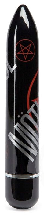 Motley Crue Shout at the Devil 7 Function Vibrator Black - Personal Massagers