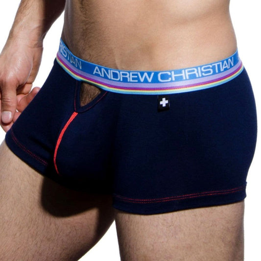 Nanofit Breeze Teaser Boxer Navy Blue - XL - Jocks and G-Strings