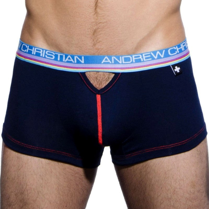 Nanofit Breeze Teaser Boxer Navy Blue - XL - Jocks and G-Strings