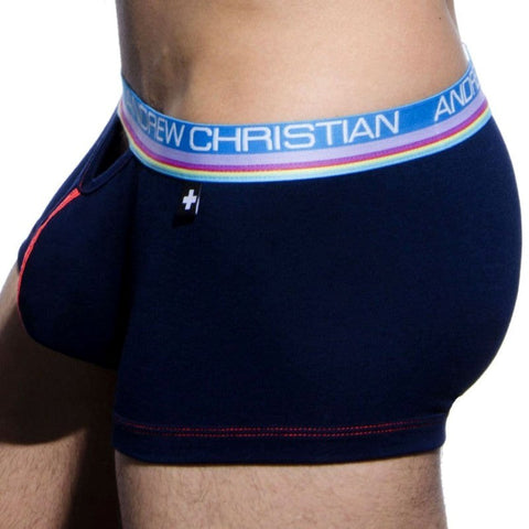 Nanofit Breeze Teaser Boxer Navy Blue - XL - Jocks and G-Strings