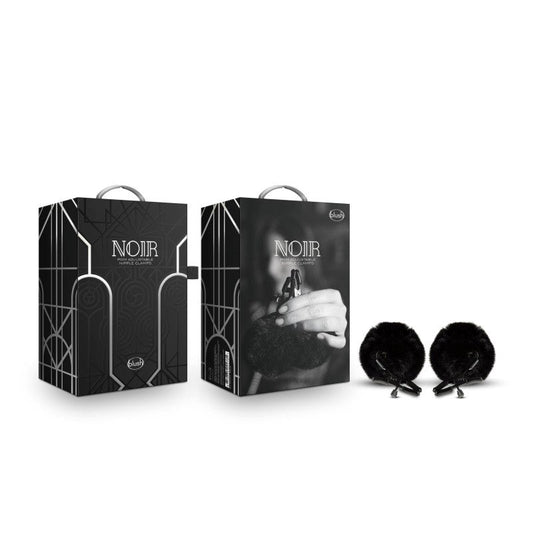 Noir Pom - Sophisticated Nipple Clamps for Indulgent Exploration - Nipple and Clit Clamps