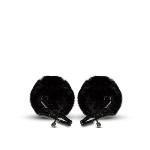 Noir Pom - Sophisticated Nipple Clamps for Indulgent Exploration - Nipple and Clit Clamps