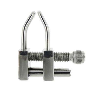 Nose Shackle Stainless Steel Silver - Spreaders and Hangers