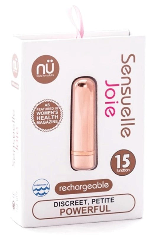 Nu Sensuelle Joie Rechargeable Bullet Rose Gold - Personal Massagers