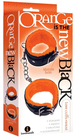 Orange is The New Black Wrist Love Cuffs - Comfort and Style for Your Pleasure Collection - Cuffs and Restraints