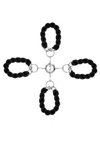 Ouch Luxury Hand & Legcuffs - Cuffs and Restraints