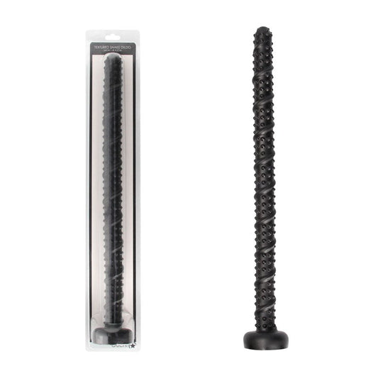 OUCH! Ass Textured Snake Dildo - 55 cm - Anal Dildos
