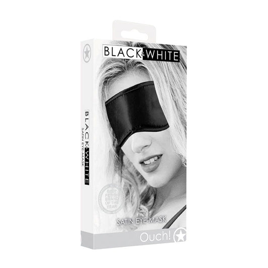 OUCH! BW Satin Eye-Mask - Masks And Blindfolds