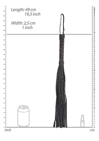 Ouch! Denim Flogger - Whips And Crops