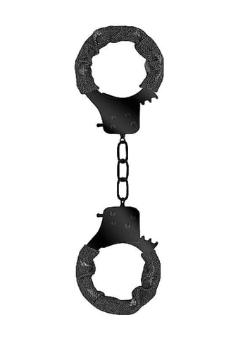 Ouch! Denim Metal Handcuffs - Cuffs and Restraints