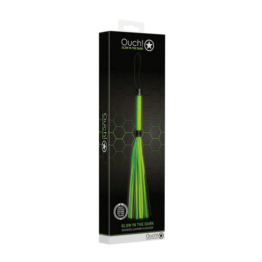 OUCH! Glow in Dark Flogger - Whips And Crops