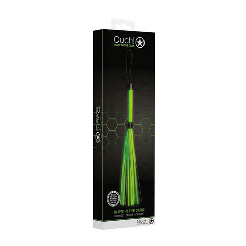 OUCH! Glow in Dark Flogger - Whips And Crops