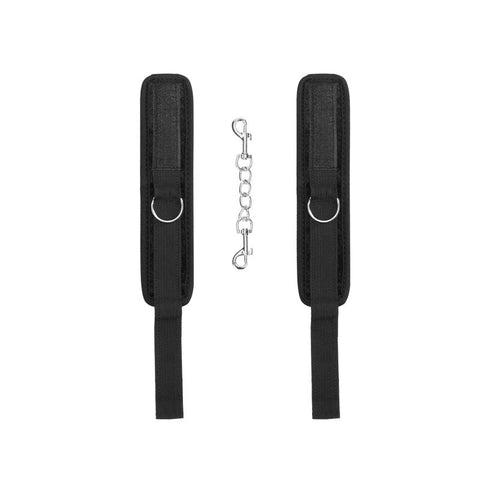 OUCH! Velvet & Velcro Handcuffs - Cuffs and Restraints