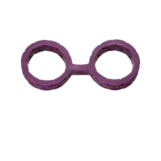 Doc Johnson Japanese Bondage Silicone Cuffs Large - Cuffs and Restraints